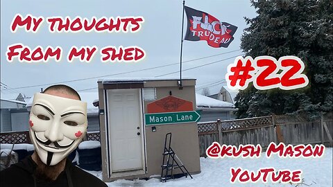 My thoughts from my shed #22 #live