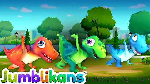 The Exercise Song with Jumblikans Dinosaurs - Kids Learning Songs - ChuChu TV Nursery Rhymes