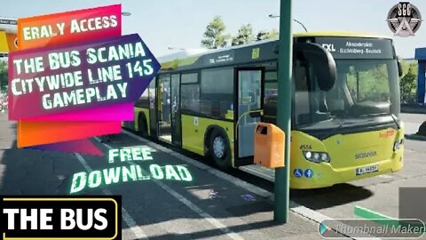 The BUS Scania Citywide Line 145 Free Download Next Ganretion Graphics Unreal Engine Games