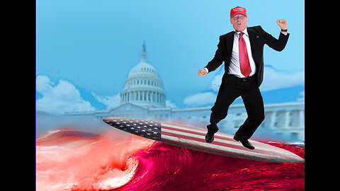 Trump is riding the big red wave from Super Tuesday!!!