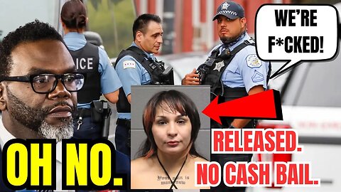 No Cash Bail STRIKES CHICAGO ALREADY! Criminal RELEASED after BATTERY on Four Police Officers!