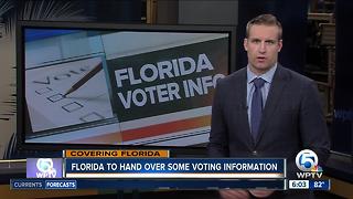 Florida to provide limited voter information to panel