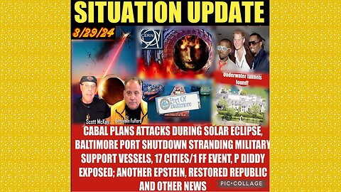 SITUATION UPDATE 3/29/24 - Child Trafficking/Sra/Mk Ultra, Gcr/Judy Byington Update, Us Republic