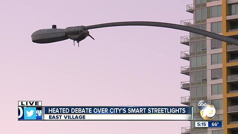 Heated debate over San Diego's smart streetlights