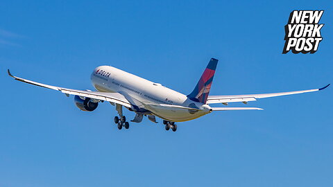 Man dies after breaching airport security door, climbing into Delta plane's engine