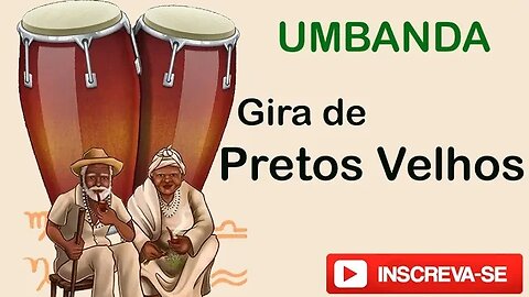 Gira de Pretos Velhos - umbanda preto velho pai antero pedi licença a mamae oxum