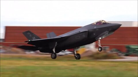 F-35s stop at Tinker #Shorts