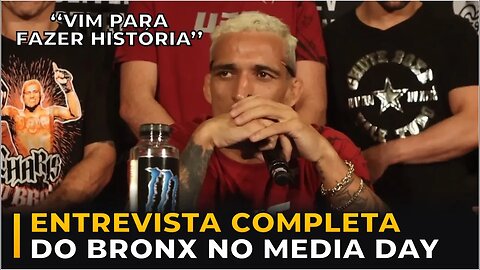 CHARLES OLIVEIRA NO MEDIA DAY - ENTREVISTA RESUMIDA