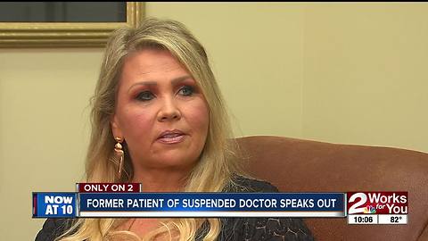 Former patient of suspended doctor speaks out