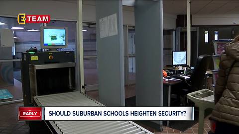 Should suburban schools heighten security