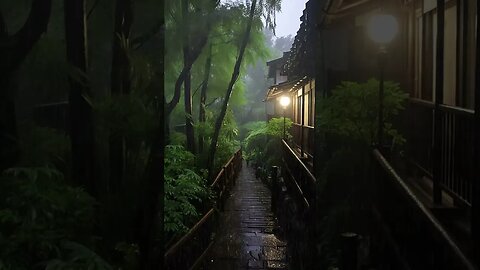 雨声冥想入梦：窗外雨声助眠，治愈失眠症状，实现深度睡眠，全面放松身心#BGM#shortsvideo #shorts #sleepmusic #sleep #rainsounds #rain