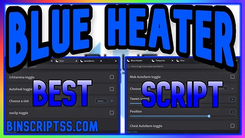 ROBLOX Blue Heater Script - LOTS OF FEATURES *PASTEBIN 2023*