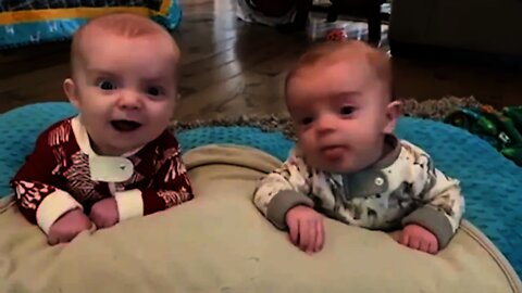 Best Videos Of Funny Twin Babies Compilation - Twins Baby Video