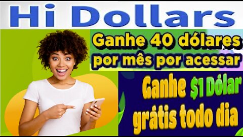 【Plataforma HI-DOLLAR】Receba $1.40 todos os dias Grátis | Sem investimento | Sem Pegadinhas | Crypto