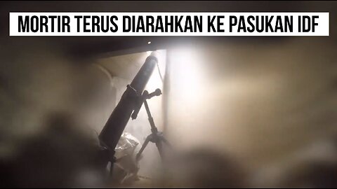 Hujan Mortir Terus Diarahkan ke Pasukan Darat IDF