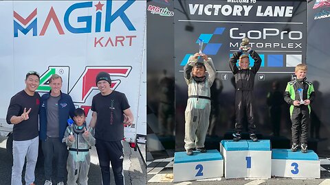 Joseph Saddington - GOPRO MOTORPLEX Championship Race - P3! - Highlights - 2021.12.11