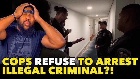 California Cops REFUSE to detain illegal "We're A Sanctuary City"