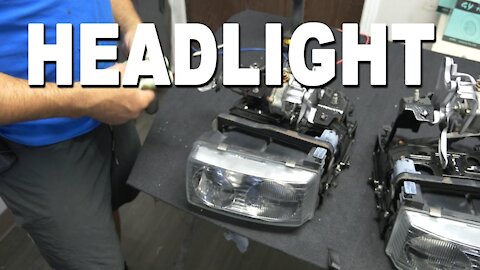 How to assemble a headlight - 1991 Acura NSX