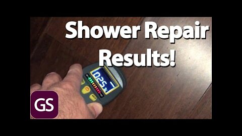 Finishing Shower Repairs And Results Are In