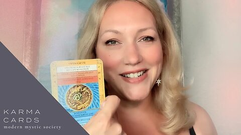 Karma Cards: SWITCH YOUR FOCUS - pick-a-card reading