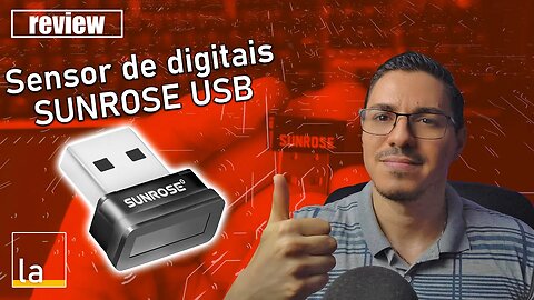 Sensor de digitais para PC e Notebook da Sunrose. Vale a pena? Confira o Review!