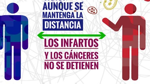 Aunque se mantenga la distancia, infartos y cánceres no se detienen "VÍCTIMAS OCULTAS"