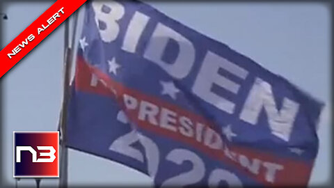 BIDEN 2020 Flag Flying at Migrant Camp Says the Quiet Part OUT LOUD