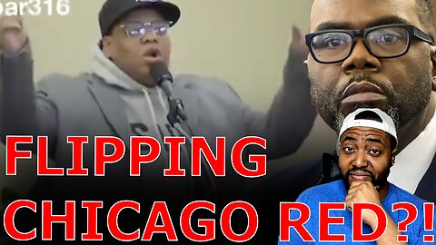 Black Protestors THREATEN To FLIP Chicago RED If Brandon Johnson Doesn't DEPORT Illegal Immigrants