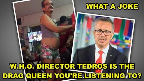 MORE INFORMATION ON "MPOX" AND W.H.O.'S DRAG QUEEN TEDROS - WHAT YOU NEED TO KNOW AND HOW TO RESPOND