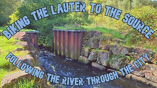 BIKING THE LAUTER TO THE SOURCE | Following the River through the City