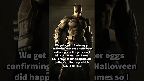 Arkham Origins sequel ideas #shorts