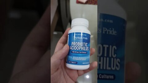 MONTHLY STOMACH VITAMIN PROBIOTIC ACIDOPHILUS PURITAN PRIDE