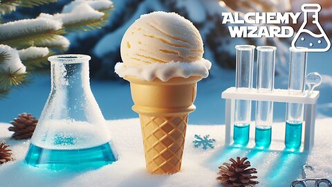 How an Alchemist Makes Ice Cream. Freezing Point Depression!