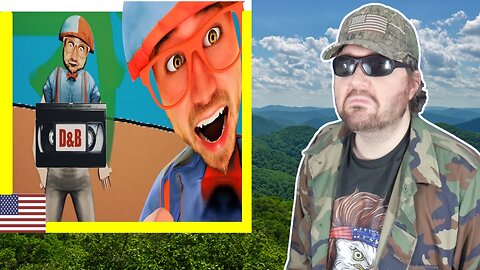 Blippi 3D With Pewdiepie - Cartoon For Advanced Kids - Original Parody (MR) - Reaction! (BBT)