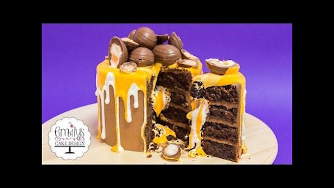 Creme Egg Cake Tutorial