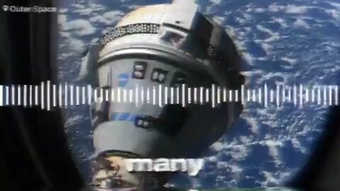 I figured out what the Starliner blip was. Here is enhanced audio.