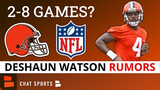 Report: Deshaun Watson Looking At A 2-8 Game Suspension