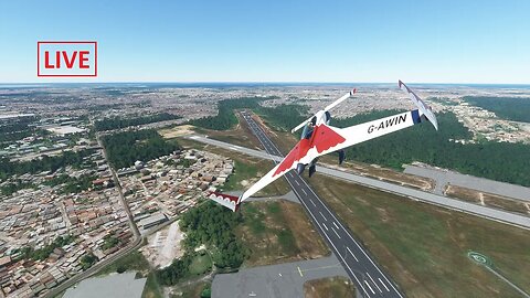 The Spirit of EAA Friendship World Tour in MSFS 2020 Leg 7. Val-de-Cans to Guarulhos Intl