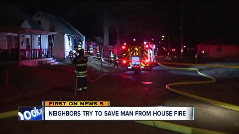 Neighbors unable to save man from fatal house fire in Massillon