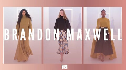 Brandon Maxwell Spring Summer 2024 | Your Personal Style Destination, MIIEN Consultancy