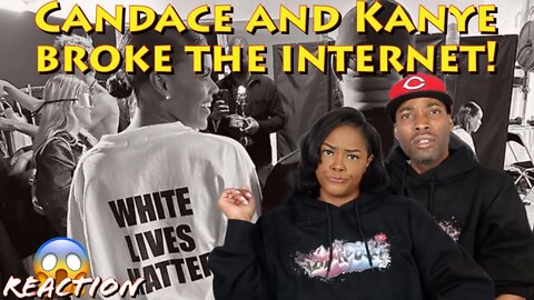 Kanye West, Candace Owens TRIGGER LIBS wearing White Lives Matter Sweatshirts | Asia and BJ React