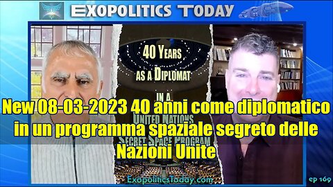 40 anni come diplomatico in un programma spaziale segreto delle Nazioni Unite