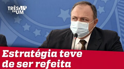 Pazuello diz que Min. da Saúde não pode ser responsabilizado pelo atraso da vacina