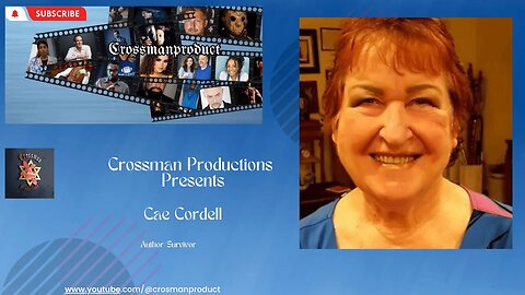 Crossman Productions Presents Author Cae Cordell With Special Guest Buddy Campbell