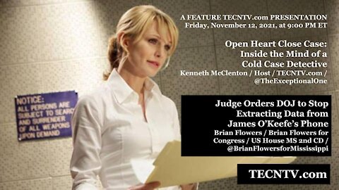 TECNTV.com / Open Heart Close Case: Inside the Mind of a Cold Case Detective Part I