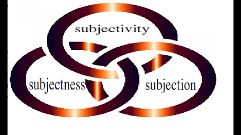 What is the "subject"? #subjectivity #subjectness #subjection