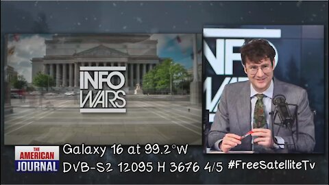 InfoWars on Free To Air Satellite TV - The American Jornal #FreeSatelliteTV