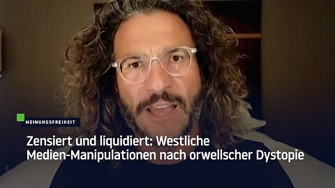 1984? Rumble-Mitwirker: Russell Brand ist nur der Anfang – Es geht um die Kontrolle aller