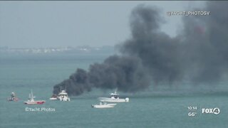 Nine people rescued in Sarasota boat fire