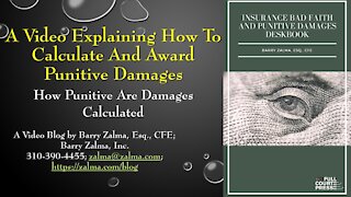 A Video Explaining how to Calculate and Award Punitive Damages